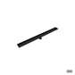 Tile Insert Shower Bathroom Black Grate Drain 800mm with Centre Outlet Floor Waste