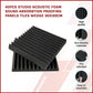 Studio Acoustic Foam Sound Absorption Proofing Panels 40pcs Wedge Tiles - 30x30cm