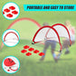 Kids Soccer Goals Set Portable 2 Pop Up Soccer Goals Cones Goal Carry Bag