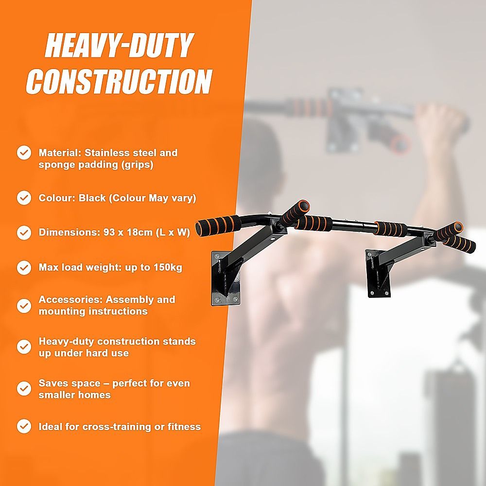 Pull Up Bar Home Heavy Duty Ceiling Chin Up Bar Mounted Gym