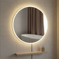 LED Wall Mirror 90cm Round Bathroom Mirror with Light