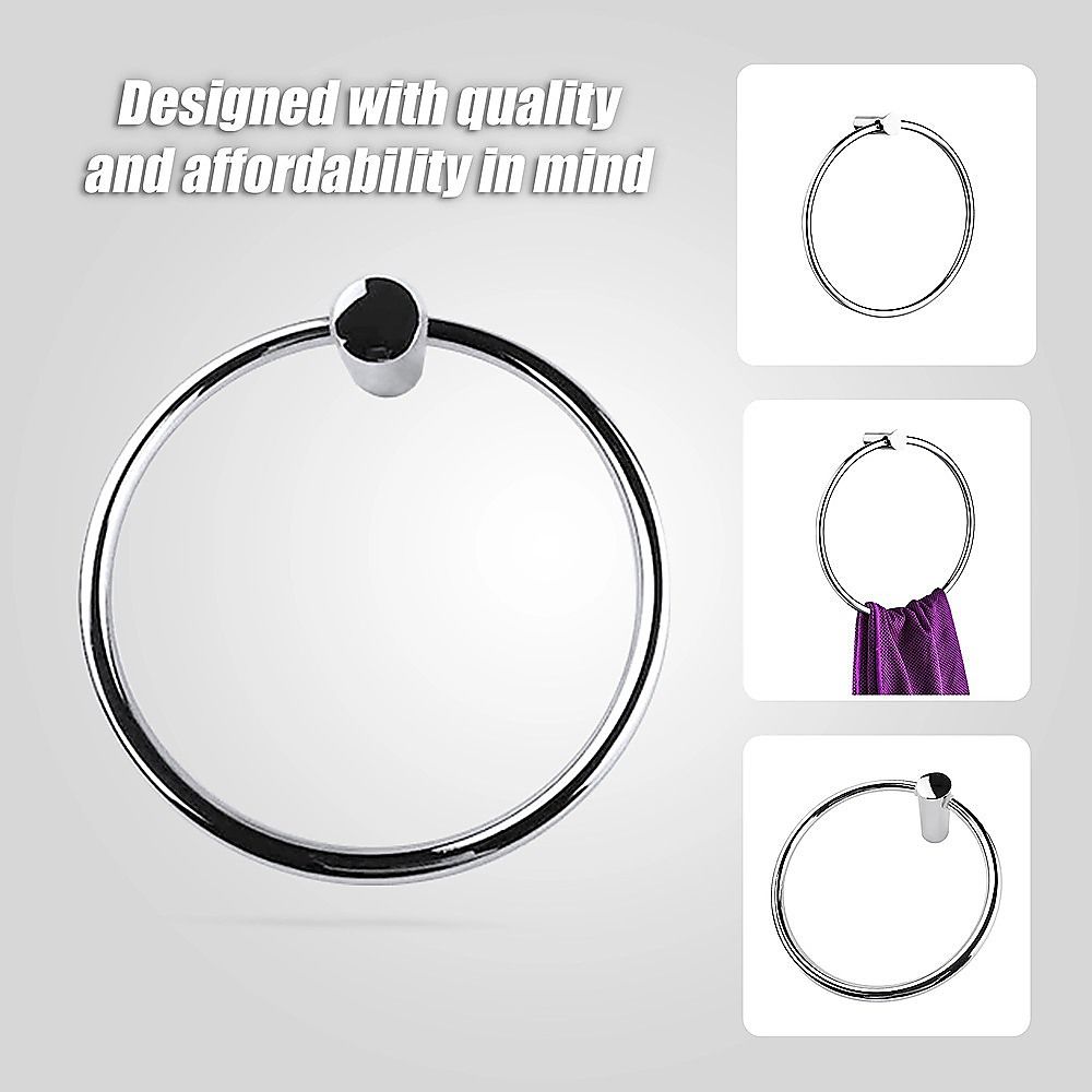 Towel Ring Rail 18cm Grade 304 Stainless Steel