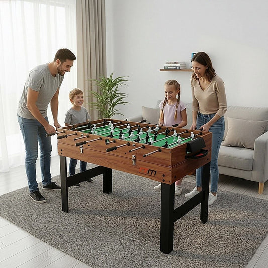 Games Table 4FT 3-in-1 Foosball Soccer Hockey Pool Table