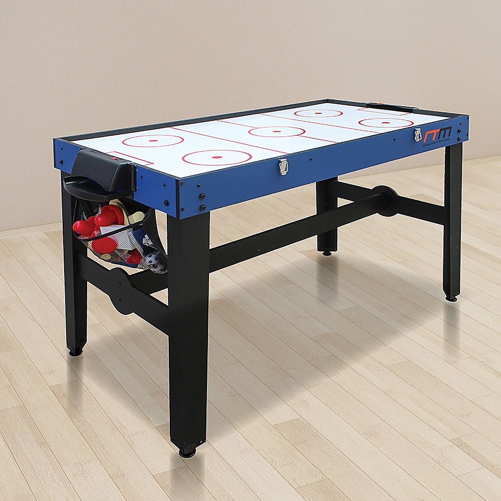 Games Table 4FT 12-in-1 Combo Foosball Soccer Basketball Hockey Pool Tennis