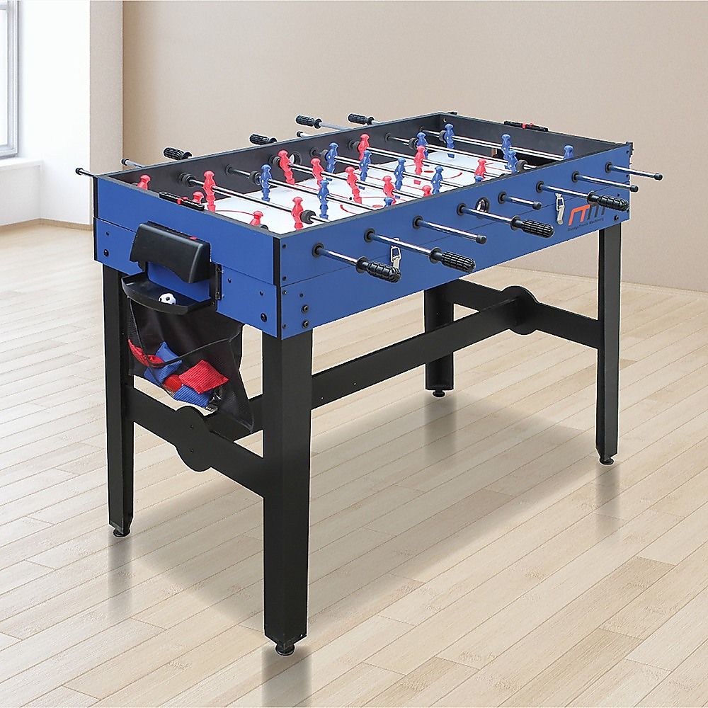 Games Table 4FT 12-in-1 Combo Foosball Soccer Basketball Hockey Pool Tennis