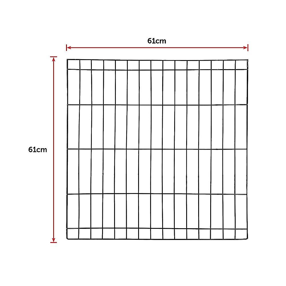 Pet Dog Playpen 24" 8 Panel Puppy Exercise Cage Enclosure Fence