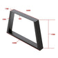 Table Bench Desk Legs Trapezium Shaped Retro Industrial Design Fully Welded - Black