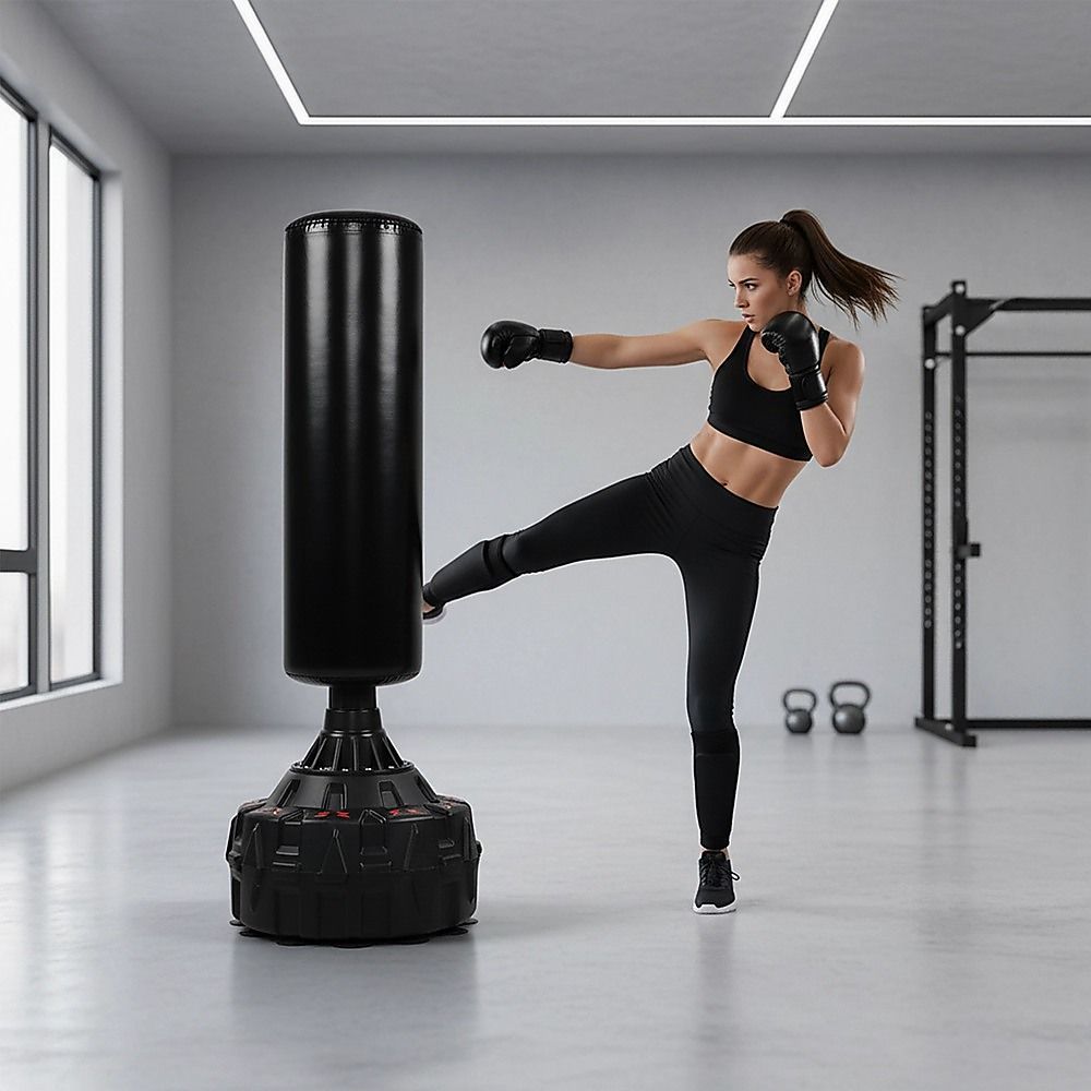 Free Standing Boxing Punching Bag Stand 170cm MMA UFC Kick Fitness