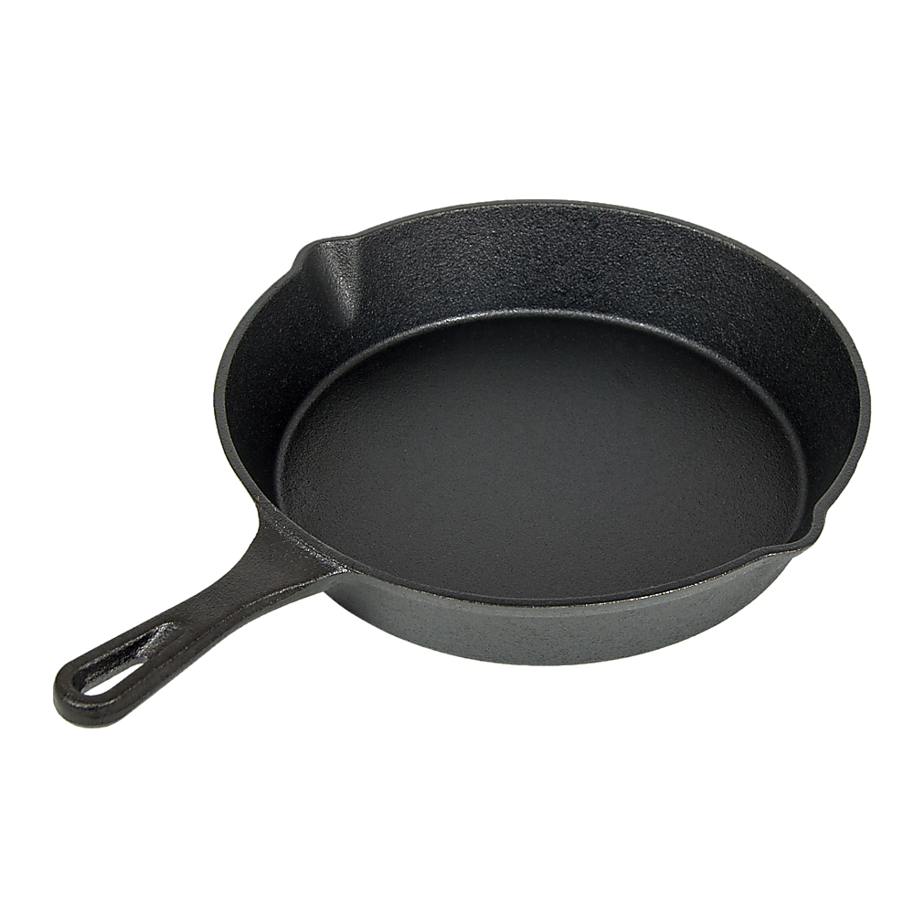 Cast Iron Skillet Fry Pan Set Pre-Seasoned 3 Pcs Frying Pan Set