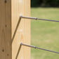 Stainless Steel DIY Rope Balustrade Kit 3.2mm Swage 2 x Lag Screw Term - 10 Pack