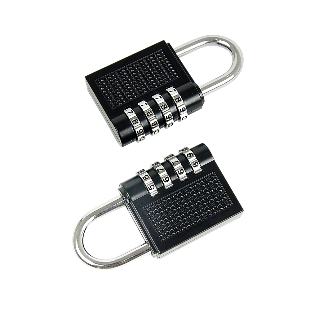 Combination Padlock X2 4-Digit Outdoor Weatherproof Security School Lock Travel