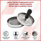 Hamburger Patty Maker Large Round Grill Press Burger Metal Mold Cooking Tools