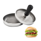 Hamburger Patty Maker Large Round Grill Press Burger Metal Mold Cooking Tools