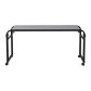 Overbed Table Laptop Desk with Wheels Adjustable Workstation