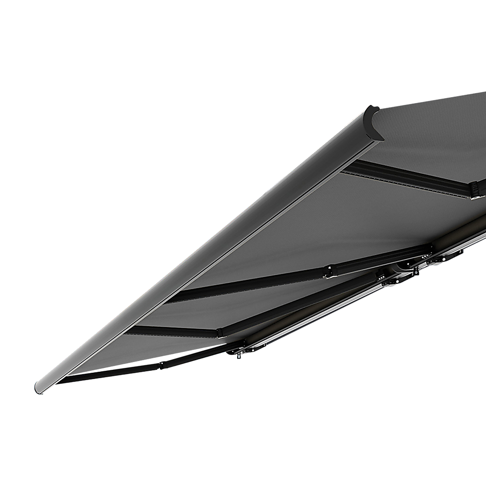 Retractable Folding Arm Awning 5.5m x 3.0m Heavy Duty Full Cassette Motorized