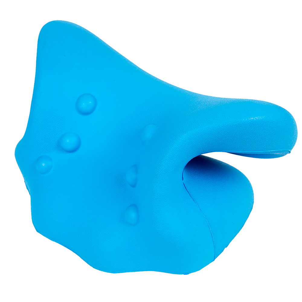Neck Traction Pillow Cloud Support Stretcher for Cervical Pain Relief