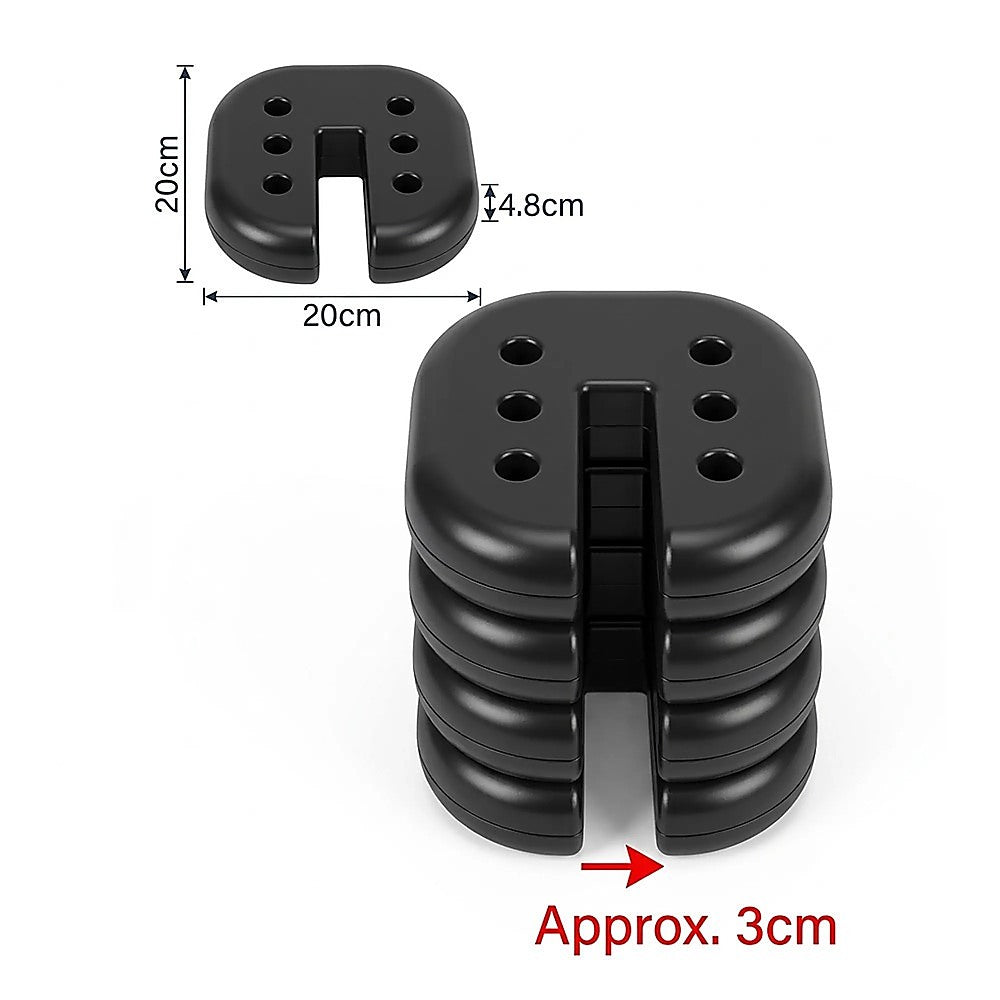 Canopy Tent Leg Weights 4pcs Heavy Duty