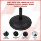 Patio Sun Umbrella Base 20kg Durable Parasol Garden Stand Cement Round