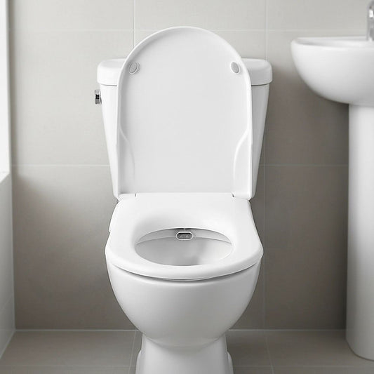 Toilet Seat Non-Bidet with Cover Bathroom Washlet Spray Water Wash