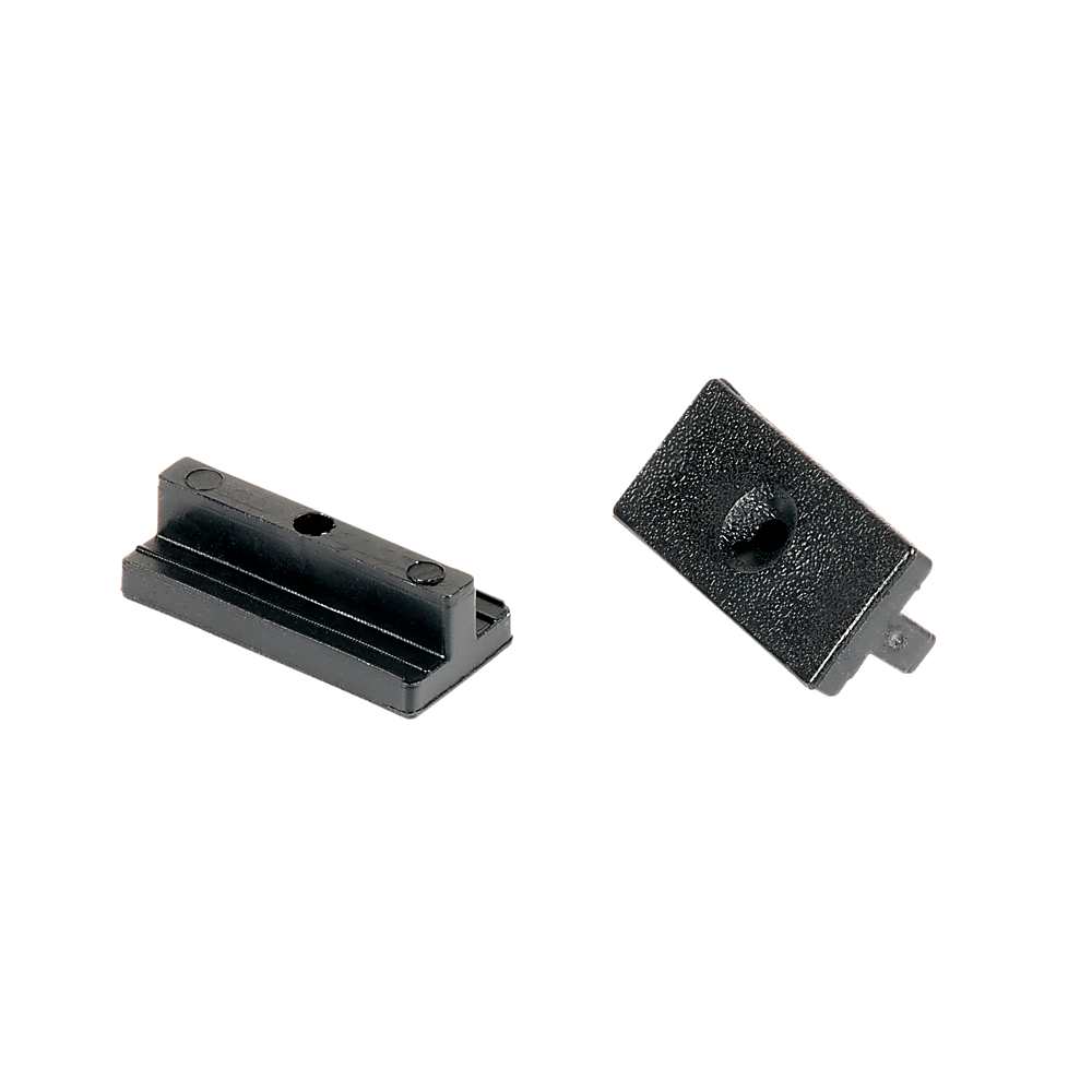 Composite Decking Hidden Fixing Fasteners - 100 Plastic T Clips & Screws