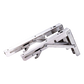 Stainless Steel Folding Table Bracket 2x 10" Heavy Duty 50kg Load