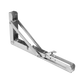 Stainless Steel Folding Table Bracket 2x 10" Heavy Duty 50kg Load
