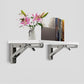 Stainless Steel Folding Table Bracket Shelf Bench 50kg Load Heavy Duty 20" Set of 2
