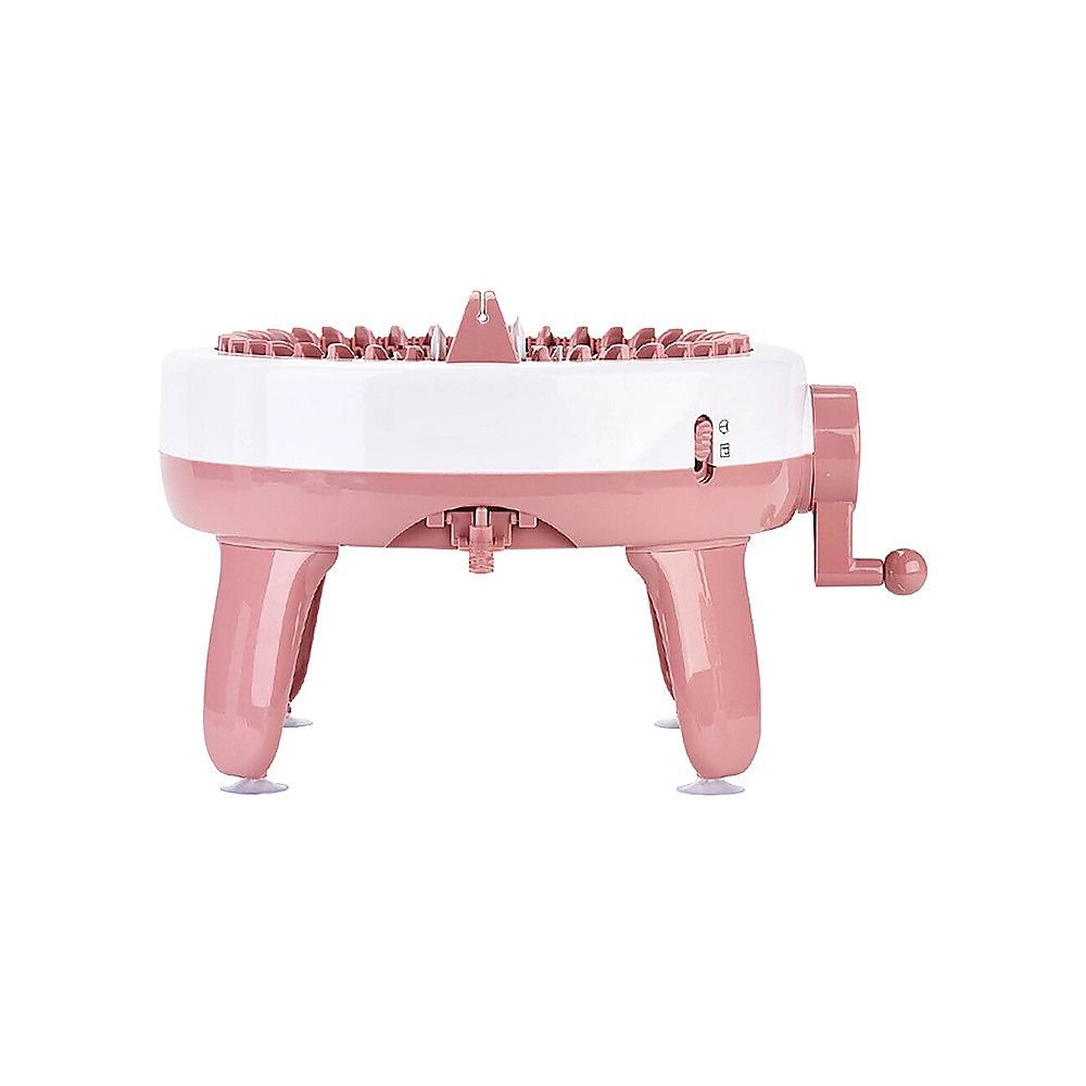 DIY Knitting Machine Smart Weaving Knit Rotating Kids Toy for Scarf, Sock, Hat Gift