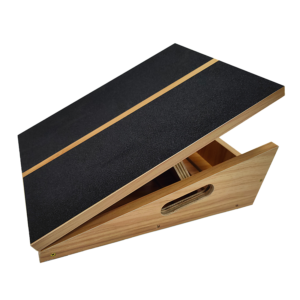 Exercise Board Wooden Slant with Adjustable Incline and Non-Slip Surface