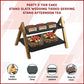 Party 2-Tier Cake Stand Slate Wedding Tiered Serving Stand Afternoon Tea