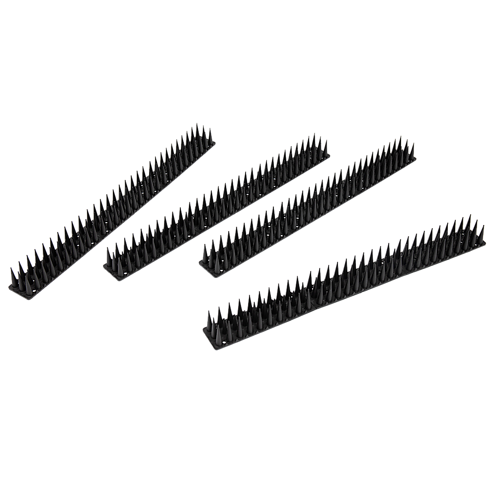 Bird Spikes Pest Control 12pc - Human, Cat, Possum, Mouse, Fence Wall Deterrent