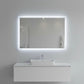 Smart Mirror Bathroom Vanity LED Lighted Wall Mirror with Bluetooth 1000x700mm