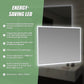 Smart Mirror Bathroom Vanity LED Lighted Wall Mirror with Bluetooth 1000x700mm