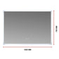 Smart Mirror Bathroom Vanity LED Lighted Wall Mirror with Bluetooth 1000x700mm