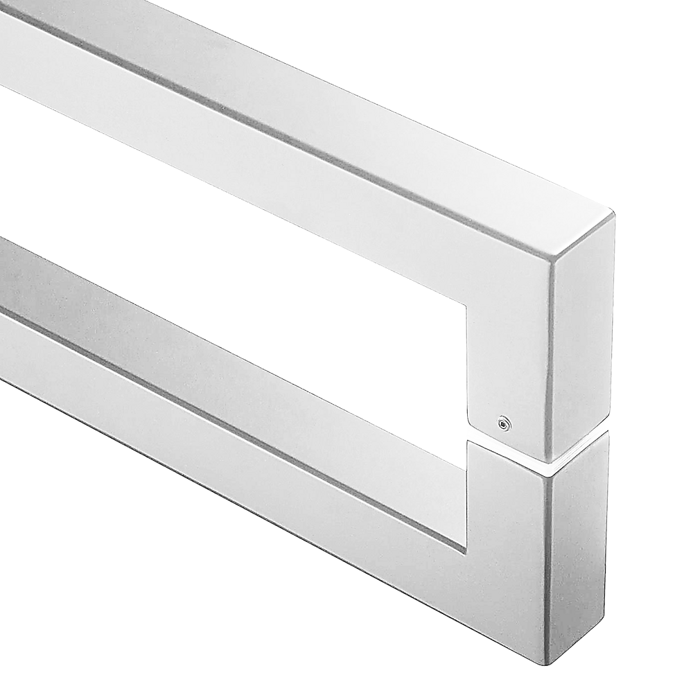 Entrance Door Pull Handle Brushed Satin - 1200MM