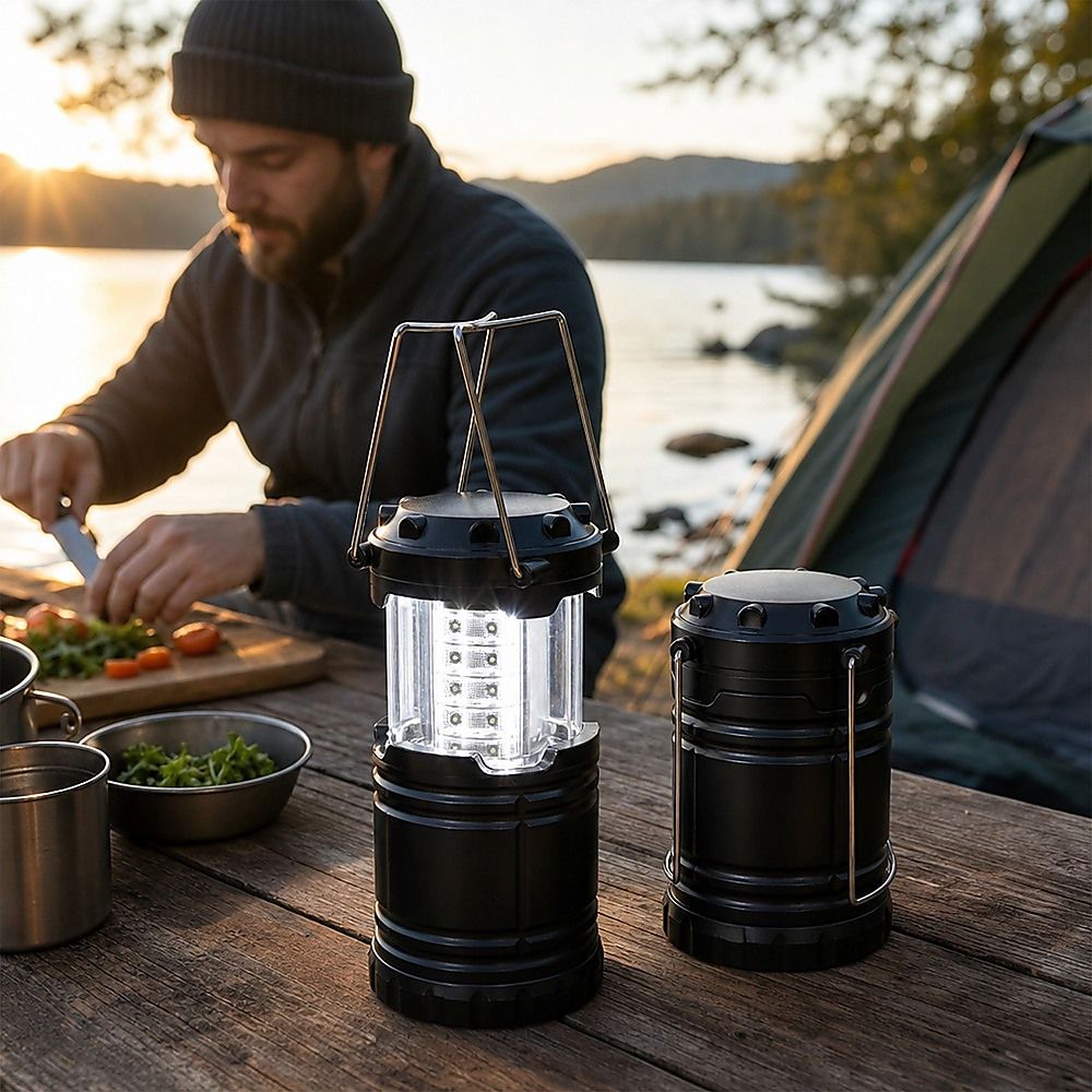 LED Camping Lantern Super Bright Portable - 2 Pack