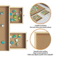 Jigsaw Puzzle Table Board Wooden Storage Tray for Adults and Kids