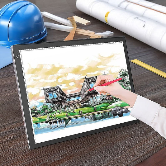 LED Light Box A2 Tracing Board Art Design Stencil Tattoo Copy Drawing Pad