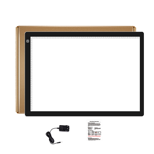 LED Light Box A2 Tracing Board Art Design Stencil Tattoo Copy Drawing Pad