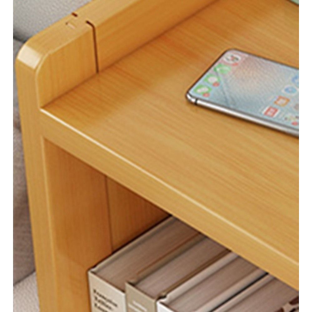 Bamboo Bedside Table Nightstand Storage for Bedroom Sofa Side Stand