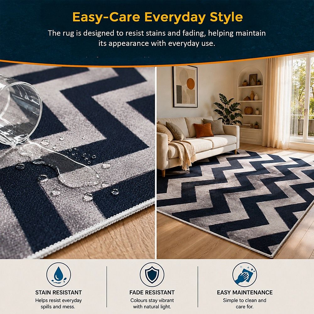 Large Floor Rug 200x300cm Area Carpet for Bedroom & Living Room