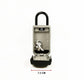 Security 4-Digit Combination Cable Lock Box with Luminous Dials