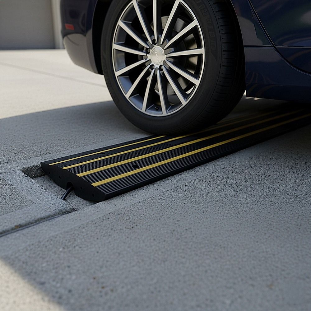 Car Driveway Curb Ramp Rubber - 10,000 Kg Industrial Capacity