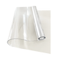 PVC Tablecloth Protector 107x213.4CM Clear Plastic Transparent Cover