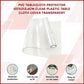 PVC Tablecloth Protector 107x213.4CM Clear Plastic Transparent Cover