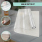 PVC Tablecloth Protector 107x213.4CM Clear Plastic Transparent Cover