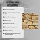 Rustic Rock Brick Wallpaper Self-Adhesive Peel and Stick