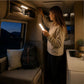 Stick-on Wireless LED Closet Light 2 x 46 Rechargeable Motion Sensor Under Cabinet Lamp