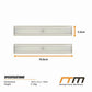Stick-on Wireless LED Closet Light 2 x 46 Rechargeable Motion Sensor Under Cabinet Lamp