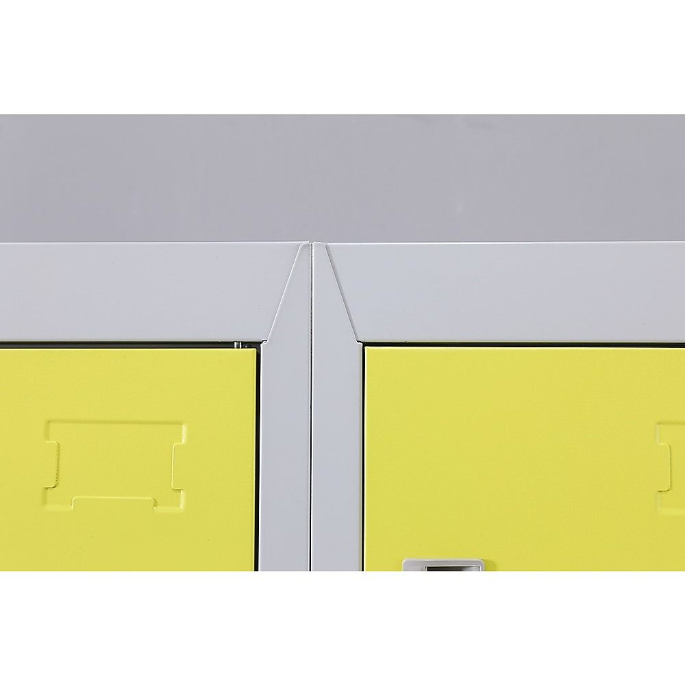 12-Door Locker for Office, Gym, Shed, School, Home Storage - 3-Digit Combination Lock